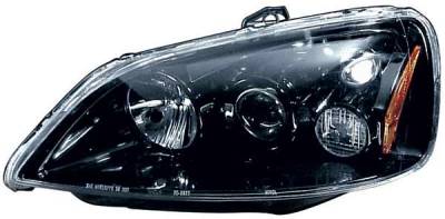 TYC Headlight Projectors with Black Housing - 80592190