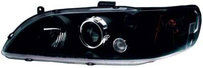 TYC - TYC Projector Headlights with Black Housing - 80610340 - Image 1