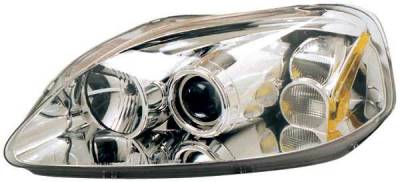 TYC Projector Headlights with Chrome Housing - 80613300