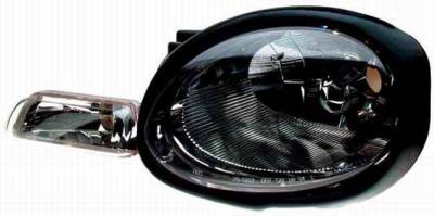 TYC Euro Clear Headlights with Parking Lights - 80621101