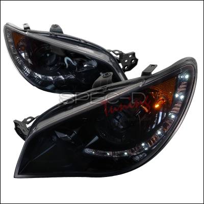 Subaru Impreza Spec-D Projector Headlight - Smoked - 2LHP-WRX06G-TM