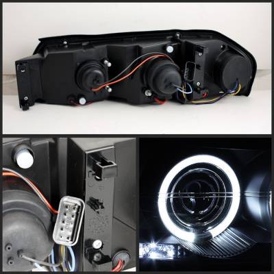 Spyder - Chevrolet Impala Spyder Projector Headlights - LED Halo - LED - Black - 444-CHIP00-HL-BK - Image 2