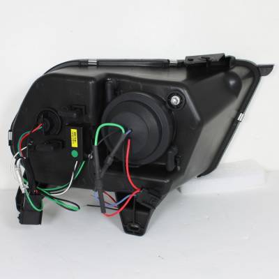 Spyder - Ford Mustang Spyder Projector Headlights LED Halo - DRL - Chrome - 444-FM2010-DRL-C - Image 2