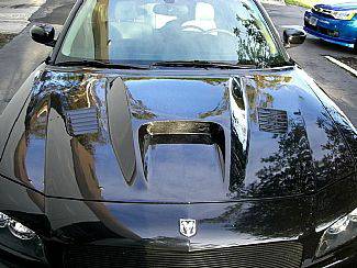 Street Scene - Dodge Charger Street Scene Generation 1 Fiberglass Hood - 950-70935 - Image 2