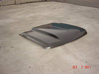 Chevrolet Silverado Street Scene Steel Cowl Induction Style Hood - 950-71129