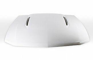 Ford Mustang Street Scene Fiberglass Hood with Vents - 950-72170