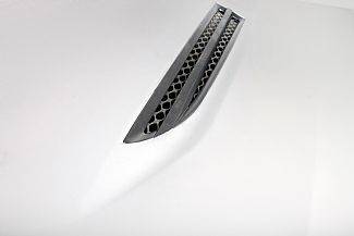 Street Scene - Ford Mustang Street Scene Fiberglass Hood with Vents - 950-72170 - Image 2