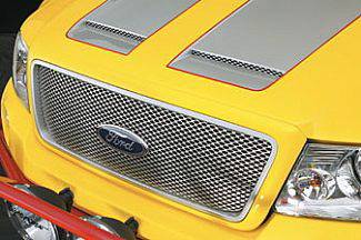 Street Scene - Ford F150 Street Scene Vent Style Fiberglass Hood - 950-73700 - Image 2