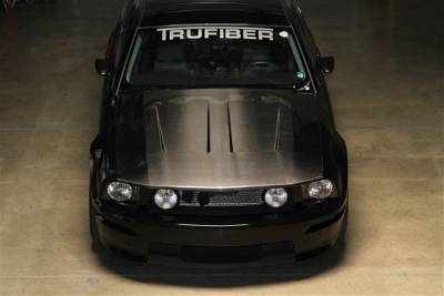 TruFiber - Ford Mustang TruFiber Carbon Fiber SVT Cobra Hood TC10024-A45 - Image 2