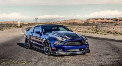 TruFiber - Ford Mustang TruFiber Carbon Fiber 3" Cowl Hood TC10025-A49-3 - Image 2