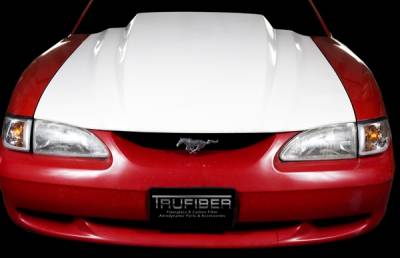 TruFiber - Ford Mustang TruFiber 3" Cowl Hood TF10022-A49-3 - Image 2