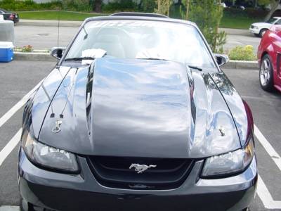 TruFiber - Ford Mustang TruFiber 3" Cowl Hood TF10023-A49-3 - Image 1