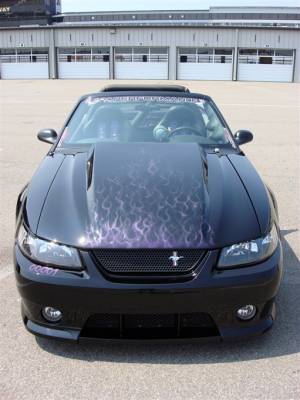 TruFiber - Ford Mustang TruFiber 3" Cowl Hood TF10023-A49-3 - Image 2