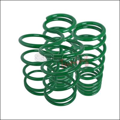 Honda Civic Spec-D Lowering Springs - Green - CL-CV01GN-DK
