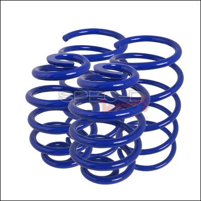 BMW 3 Series Spec-D Lowering Springs - Blue - CL-E3692B-DK