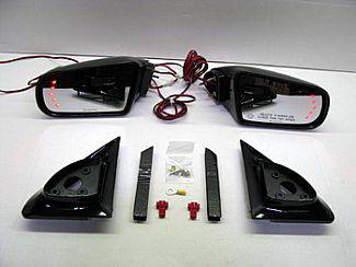 Chevrolet Silverado Street Scene Cal Vu Manual Mirrors with Rear Signal Mirror Kit - 950-15110
