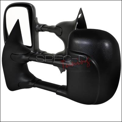 Ford E-Series Spec-D Towing Mirrors - Power - RMX-ECON02-P-FS