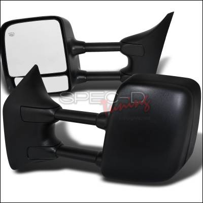 Nissan Titan Spec-D Heated Towing Mirrors - Power - RMX-TIT04H-P-FS