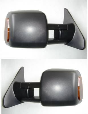 Toyota Tundra Suvneer Standard Extended Towing Mirror with Turn Signals - Chrome Cover - Left & Right Side - TYT1-9410-00