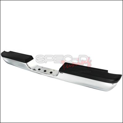 Dodge Ram Spec-D Rear Bumper Step - Chrome - SRB-RAM94CR-FS
