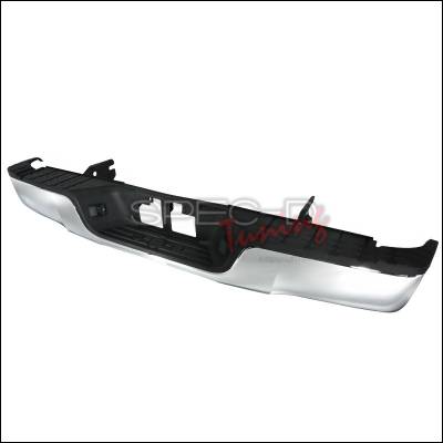 Toyota Tundra Spec-D Rear Bumper Step - Chrome - SRB-TUN07ACR-FS
