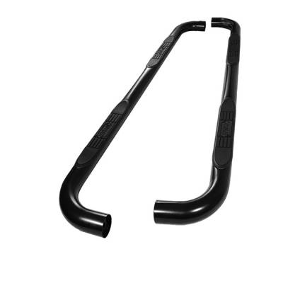 Ford Expedition Spyder 3 Inch Round Side Step Bar- Powder Coated Black - SSB-FE-A07S0507-BK
