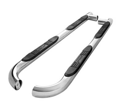 Ford Escape Spyder 3 Inch Round Side Step Bar - Polished T-304 Stainless Steel - SSB-FE-A07S0509T