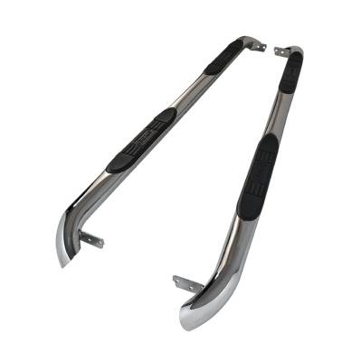 Spyder Auto - Land Rover Discovery Spyder 3 Inch Round Side Step Bar - Polished T-304 Stainless Steel - SSB-LR3-A07S2002 - Image 1