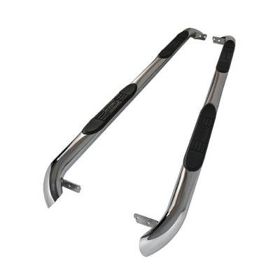 Land Rover Discovery Spyder 3 Inch Round Side Step Bar T-304 Stainless SteelPolished - SSB-LR3-A07S2002