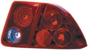 TYC Red Euro Taillights - 81541301