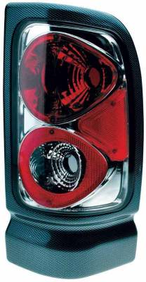 TYC Euro Taillights with Carbon Fiber Housing - 81560931