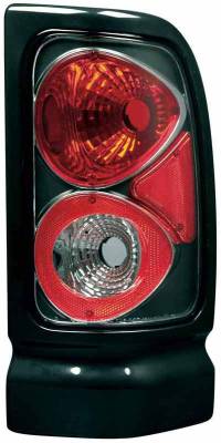 TYC Euro Taillights with Black Housing - 81560941