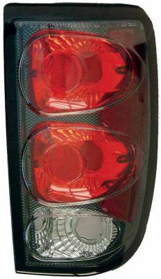 TYC Euro Taillights with Carbon Fiber Housing - 81561131