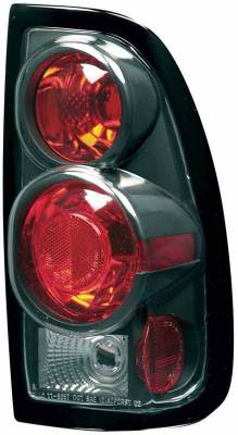 TYC Euro Taillights with Black Housing - 81565741