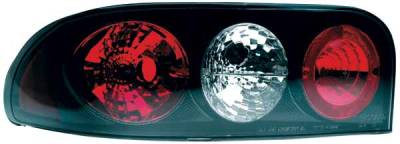 TYC Euro Taillights with Carbon Fiber Housing - 81565931