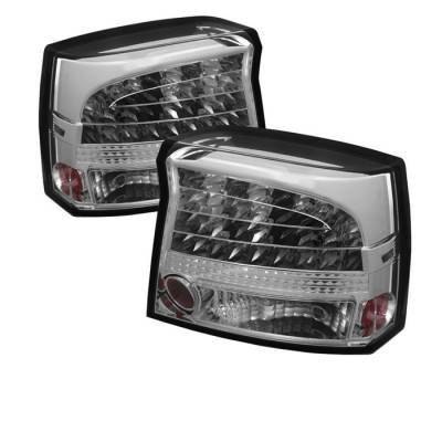 Spyder - Dodge Charger Spyder LED Taillights - Chrome - 111-DCH09-LED-C - Image 2