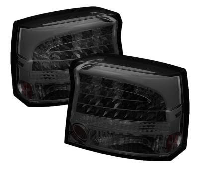 Dodge Charger Spyder LED Taillights - Smoke - 111-DCH09-LED-C