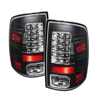 Spyder Auto - Dodge Ram Spyder LED Taillights - Black - 111-DRAM06-LED-SM - Image 1