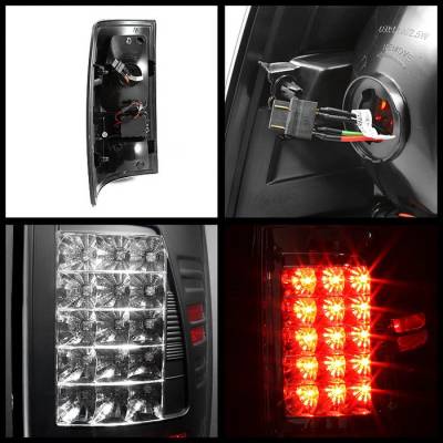 Spyder Auto - Dodge Ram Spyder LED Taillights - Black - 111-DRAM06-LED-SM - Image 2