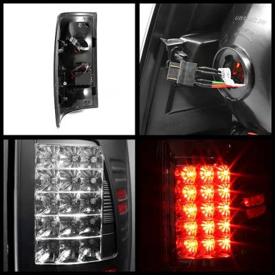 Spyder - Dodge Ram Spyder LED Taillights - Black - 111-DRAM09-LED-BK - Image 2