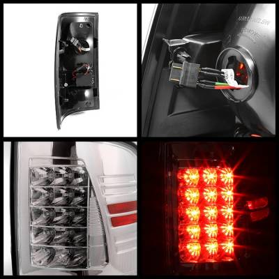 Spyder - Dodge Ram Spyder LED Taillights - Chrome - 111-DRAM09-LED-C - Image 2