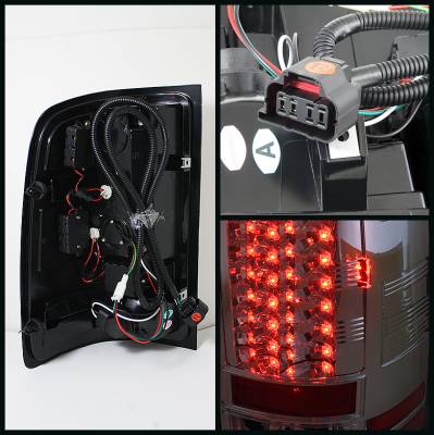 Spyder - GMC Sierra Spyder LED Taillights - Chrome - 111-GS07-LED-C - Image 2