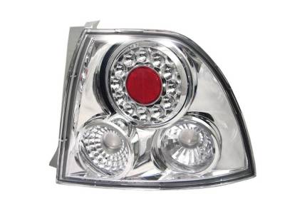 Spyder - Honda Accord Spyder LED Taillights - Chrome - 111-HA94-LED-C - Image 2