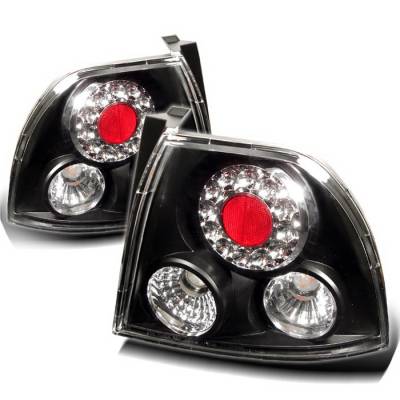 Honda Accord Spyder LED Taillights - Black - 111-HA94-LED-SM