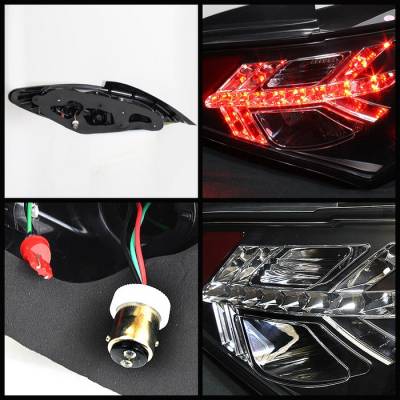 Spyder Auto - Hyundai Genesis Spyder LED Taillights - Black - 111-HYGEN09-LED-SM - Image 2