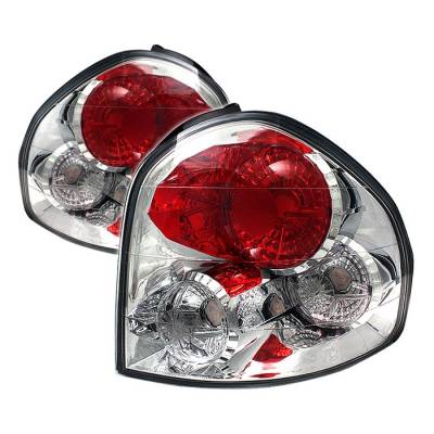 Hyundai Santa Fe Spyder Euro Style Taillights - Chrome - 111-HYSF01-C
