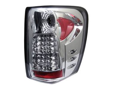 Spyder - Jeep Grand Cherokee Spyder LED Taillights - Chrome - 111-JGC99-LED-C - Image 2