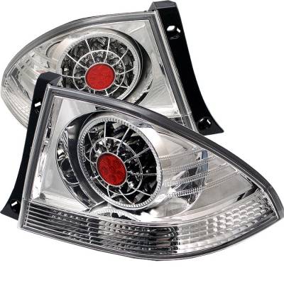 Lexus IS Spyder LED Taillights - Chrome - 111-LIS300-LED-C