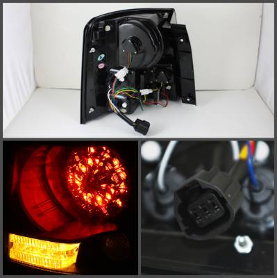 Spyder - Land Rover Range Rover Spyder LED Taillights - Black - 111-LRRRS06-LED-BK - Image 2