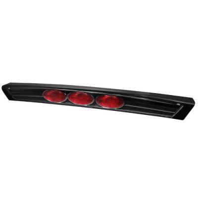 Mazda RX-7 Spyder Euro Style Trunk Taillights - Black - 111-MRX793-TR-BK